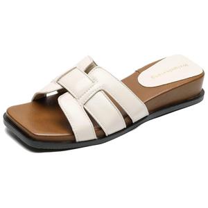 Тапочки-слайды женские City camel, Apricot