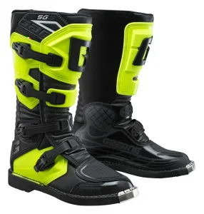 Детские ботинки SG-J Gaerne, черный/флуоресцентно-желтый