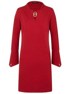 Мини платье Ana Alcazar Dress Sinosa, бордо