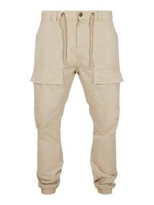 Зауженные брюки-карго Urban Classics, бежевый