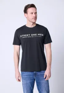 Футболка с принтом Street One Men, Blau