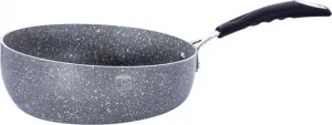 Сковорода глубокая 26 см, серая, Stone Touch BH1401N Berlinger Haus