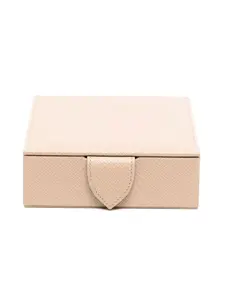 Кожаная шкатулка, 16,5х12х4 см, Smythson, нейтральные цвета