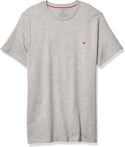 Мужская футболка с коротким рукавом и круглым вырезом Tommy Hilfiger, Grey Heather