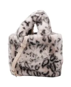 Мягкая меховая сумочка Colette Mc2 Saint Barth, мультиколор