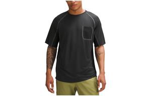 Футболка Breathelight Mesh мужская Lululemon, черный/серый