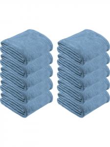 Redbest  Пледы из флиса и микрофибры, набор из 10 штук, светло-голубого цвета