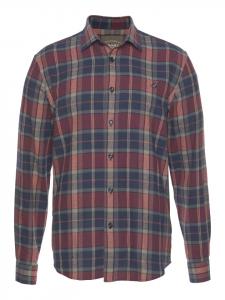 Рубашка фланелевая сине-красно-серого цвета Man's World