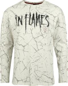 Рубашка с длинными рукавами In Flames EMP Signature Collection - Oversize, белый