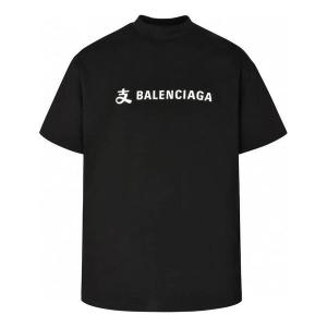 Футболка x alipay logo t-shirt 'black white' Balenciaga, черный