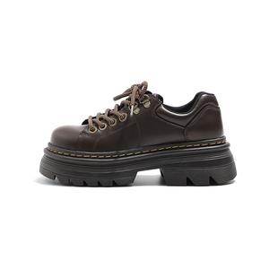 Повседневные туфли 6 см женские MIS. DANNY, Coffee