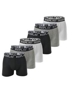 Боксеры Replay short 6er Pack, цвет schwarz/grau/weiß