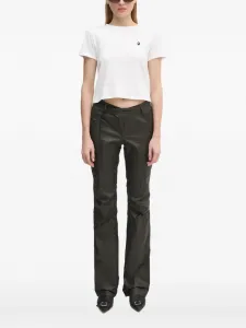 Укороченный топ One Point с вышивкой A BATHING APE, белый