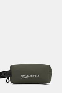 Косметичка Karl Lagerfeld Jeans, зеленый