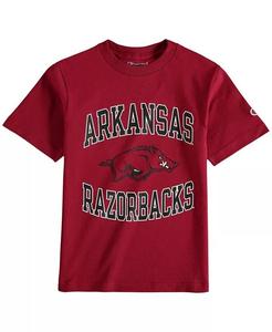 Футболка команды Big Boys Cardinal Arkansas Razorbacks Circling Team Champion, красный