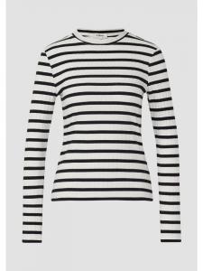 s.Oliver Лонгслив 99G9_черного цвета