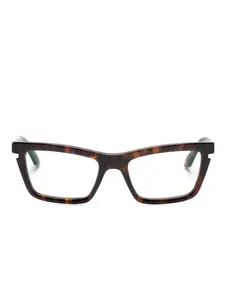 Очки Style 50 в прямоугольной оправе Off-White, коричневый