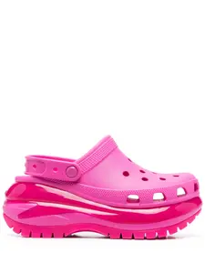 Клоги Classic Mega Crush Crocs, розовый