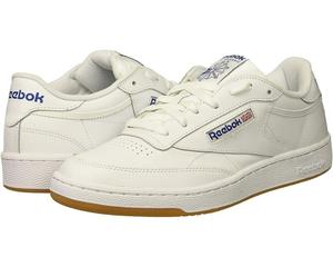 Кроссовки Reebok Lifestyle Club C 85, цвет Int/White/Royal/Gum