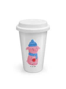 Mr. & Mrs. Panda Термос в виде белого поросенка для глинтвейна без надписи