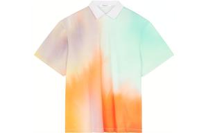 Рубашка Abstract print Polo Shirt Maison Kitsune, мультиколор