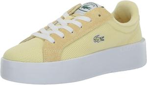 Кроссовки Lacoste Carnaby Plat 223 1 SFA, белый/желтый