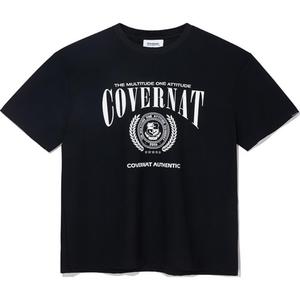 COVERNAT Футболка унисекс черная