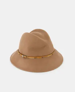 Фетровые шляпы Tirabasso, песочный