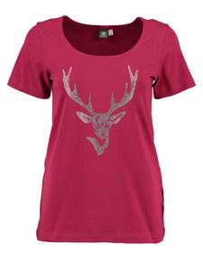 Футболка OS-Trachten Xilavo, цвет weinrot