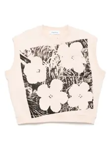Толстовка Flowers blush vest Études Studio, розовый