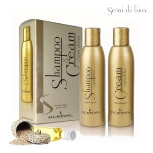Дорожный набор шампуня и маски, 2x150 мл Kleral, Semi Di Lino