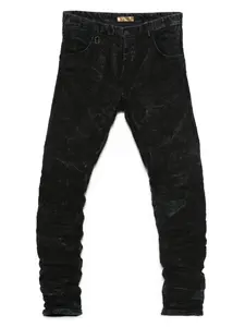 Брюки, выбеленные кислотой Layer Zero, черный