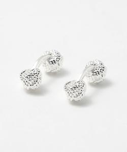 Запонки с узлом «Луи Фаглин» United Arrows, цвет Silver