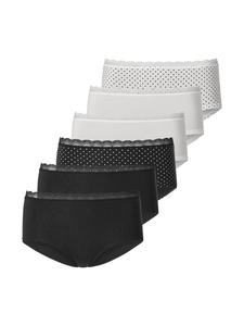 Vivance Трусики-стринги черного/кремового цвета