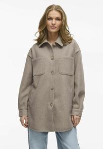 Короткое пальто VIKIMMI LS VILA, бежевый