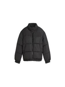 Зимняя куртка Bershka, черный