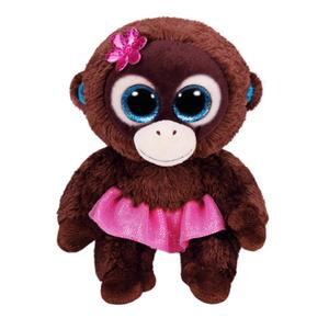 Мягкая игрушка обезьянка Nadiya, плюшевая кукла, 15 см Ty