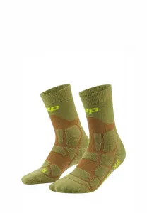 Походные спортивные носки с максимальной амортизацией Cep, Olive/Brown