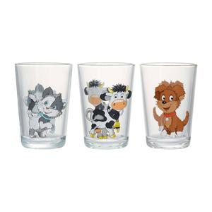 Детские стаканчики Детские стаканы с животными фермы 205 мл, набор 3 шт., разноцветный Ritzenhoff & Breker, Bunt