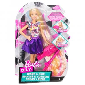 Mattel, Барби «Сделай сам», набор «Волны и кудри» Barbie
