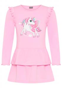 Kidsworld Платье в пыльно-розовом цвете