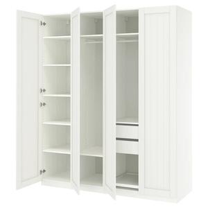 Гардероб PAX/GULLABERG IKEA, 200x60x236 см, белый