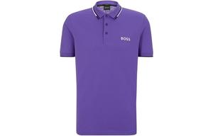 HUGO BOSS Фиолетовая поло для мужчин