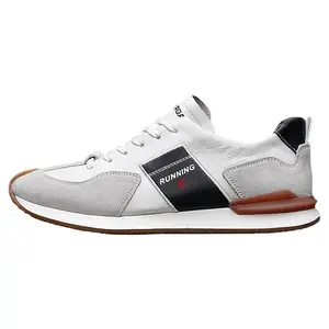 ZAMST Антискользящие износостойкие мужские кэжуал кеды низкие белые, цвет White