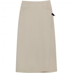 Повседневная длинная юбка для женщин Kolon Sport, be-бежевый желтый