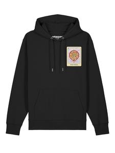 Толстовка Watapparel  Tarot The Pizza, черный