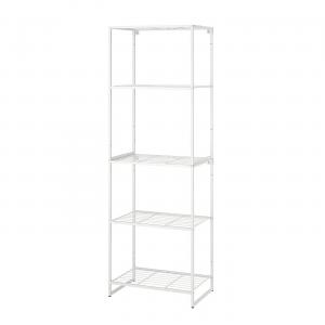 Полка внутренняя/наружная/проволочная белая, 61x40x180 см, JOSTEIN IKEA