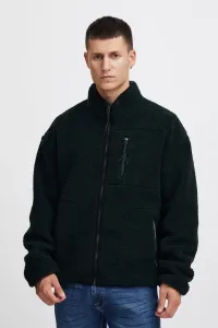 Флисовая куртка с капюшоном из смесового материала "BLEND BHSweatshirt", без капюшона, цвет Deep Forest