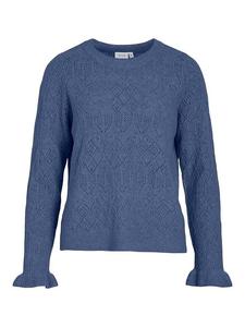 Пуловер Vila Pullover, синий