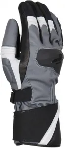 Водонепроницаемые мотоциклетные перчатки Furygan FLEGERE для приключений, туризма и городской езды, Anthracite-pearl red